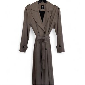 Cotton On Lottie Check Trench Coat